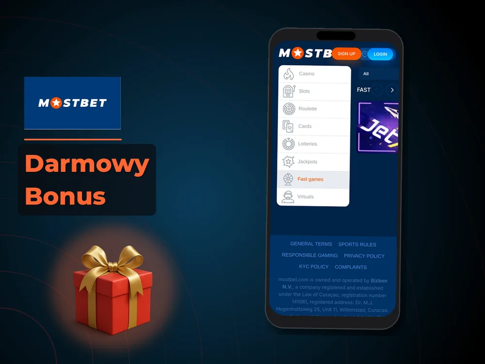 mostbet - Darmowy Bonus