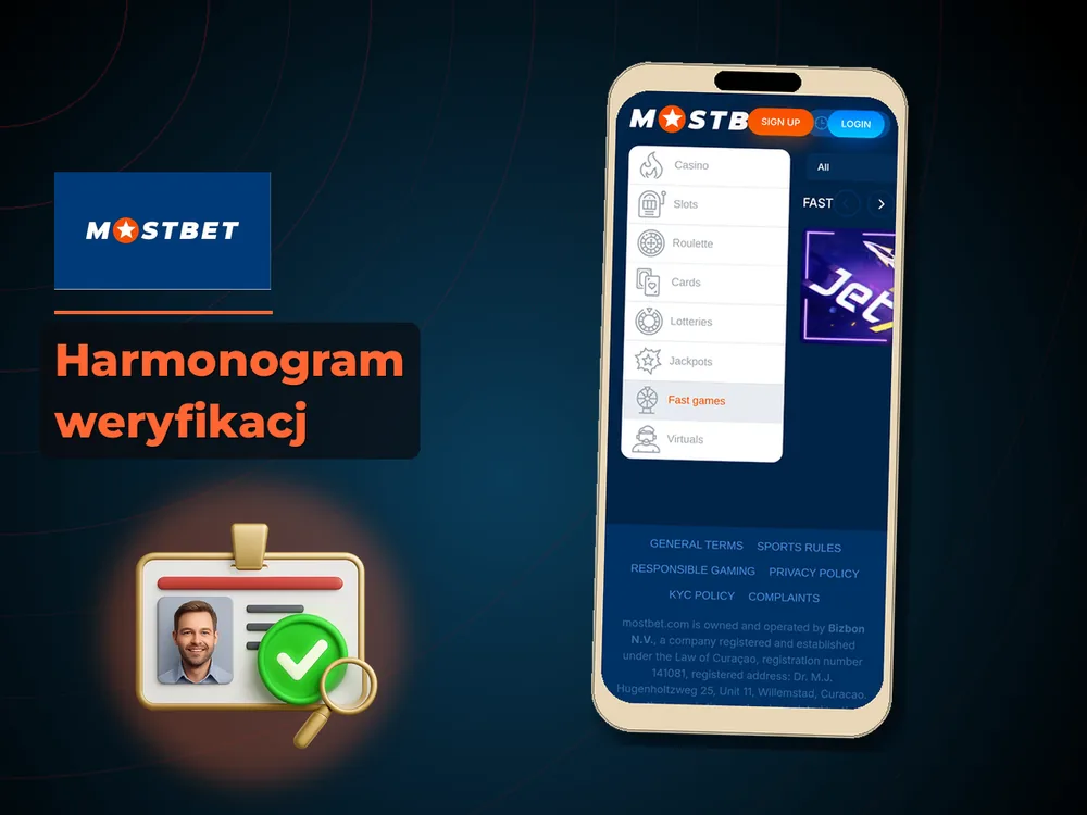 mostbet - Harmonogram weryfikacj