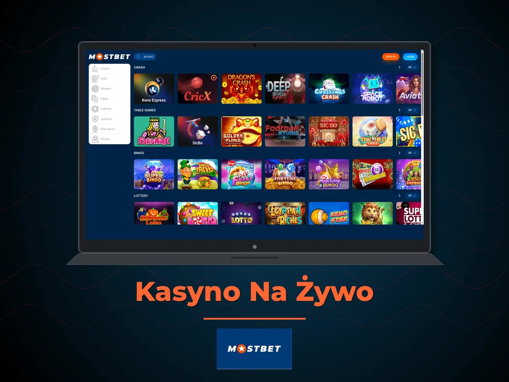 mostbet - Kasyno Na Żywo
