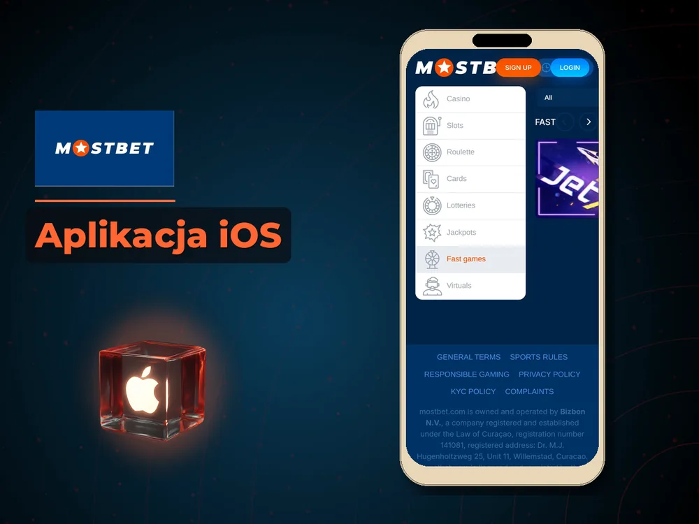 mostbet - Aplikacja iOS