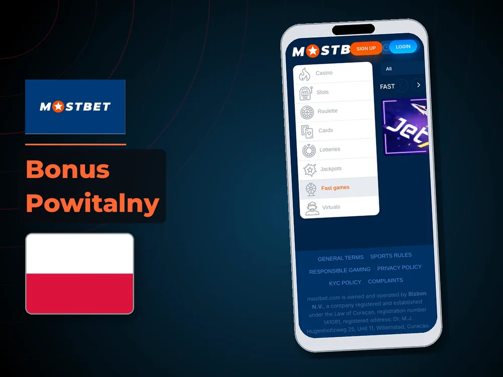 mostbet - Bonus Powitalny