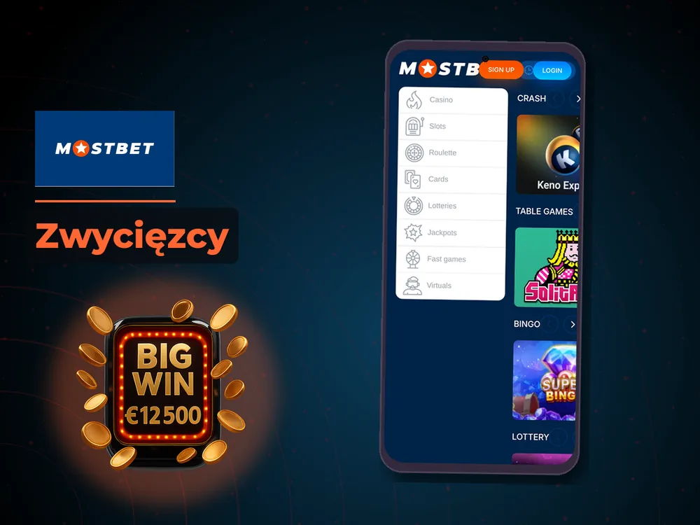 mostbet - Zwycięzcy