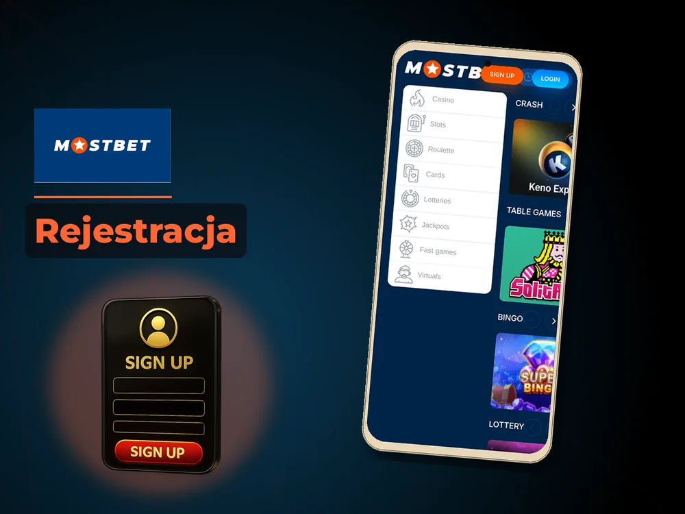mostbet - Rejestracja