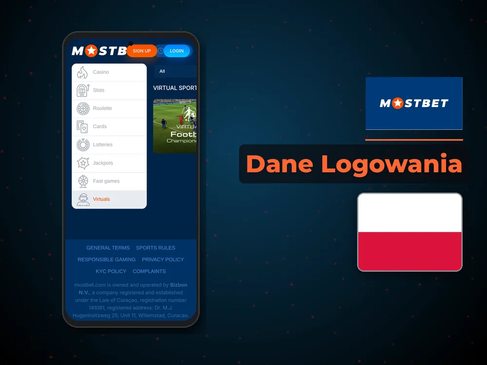 mostbet - Dane Logowania