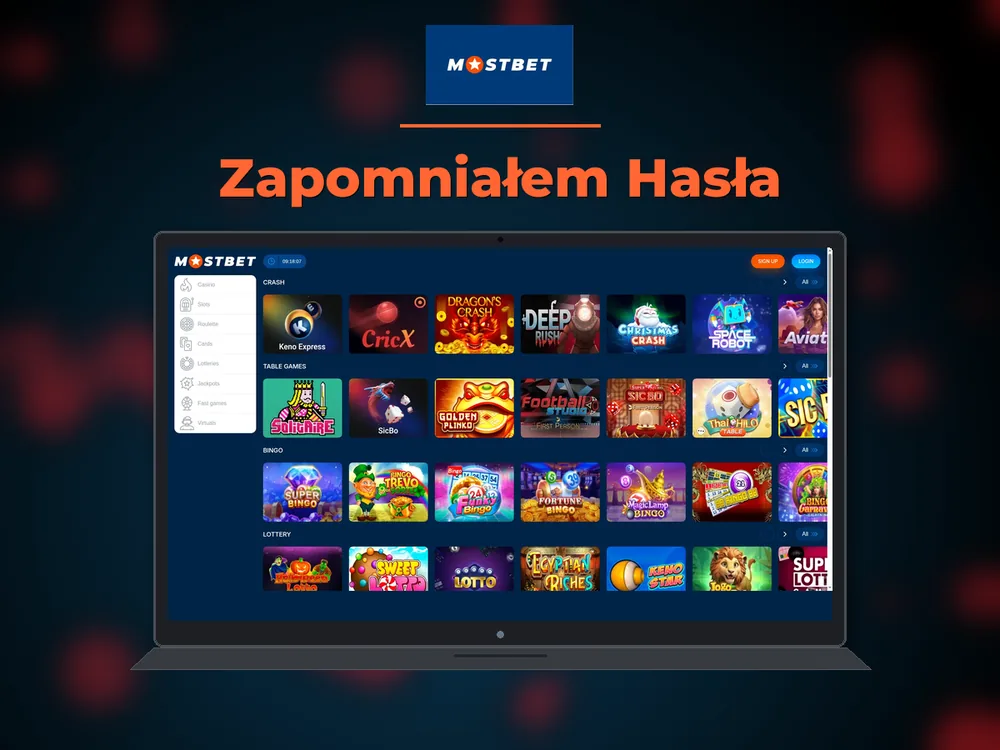 mostbet - Zapomniałem Hasła