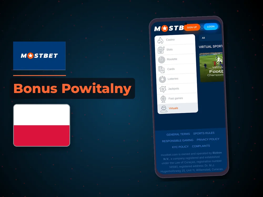 mostbet - Bonus Powitalny